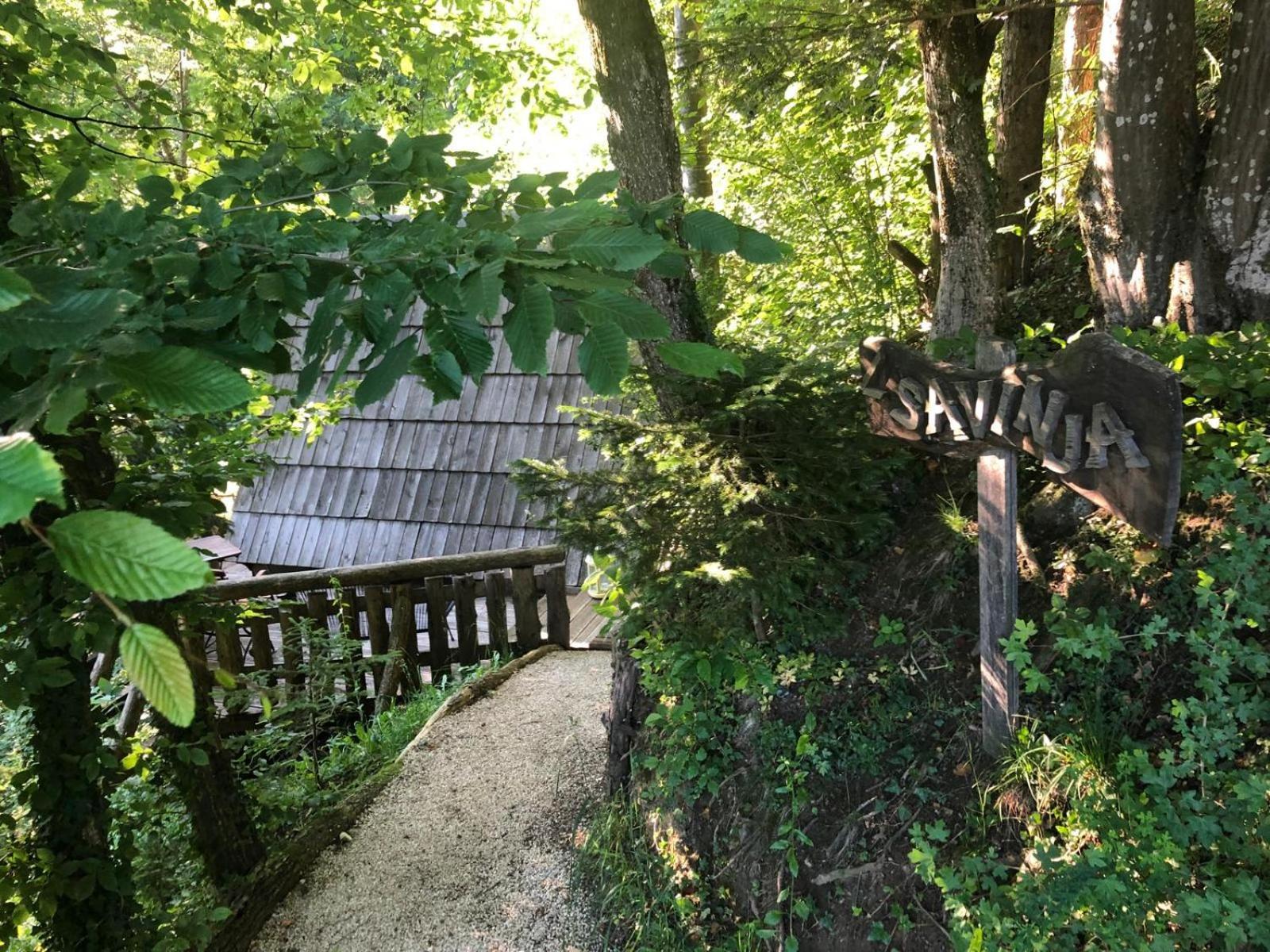 Отель Glamping Savinja Ljubno Экстерьер фото