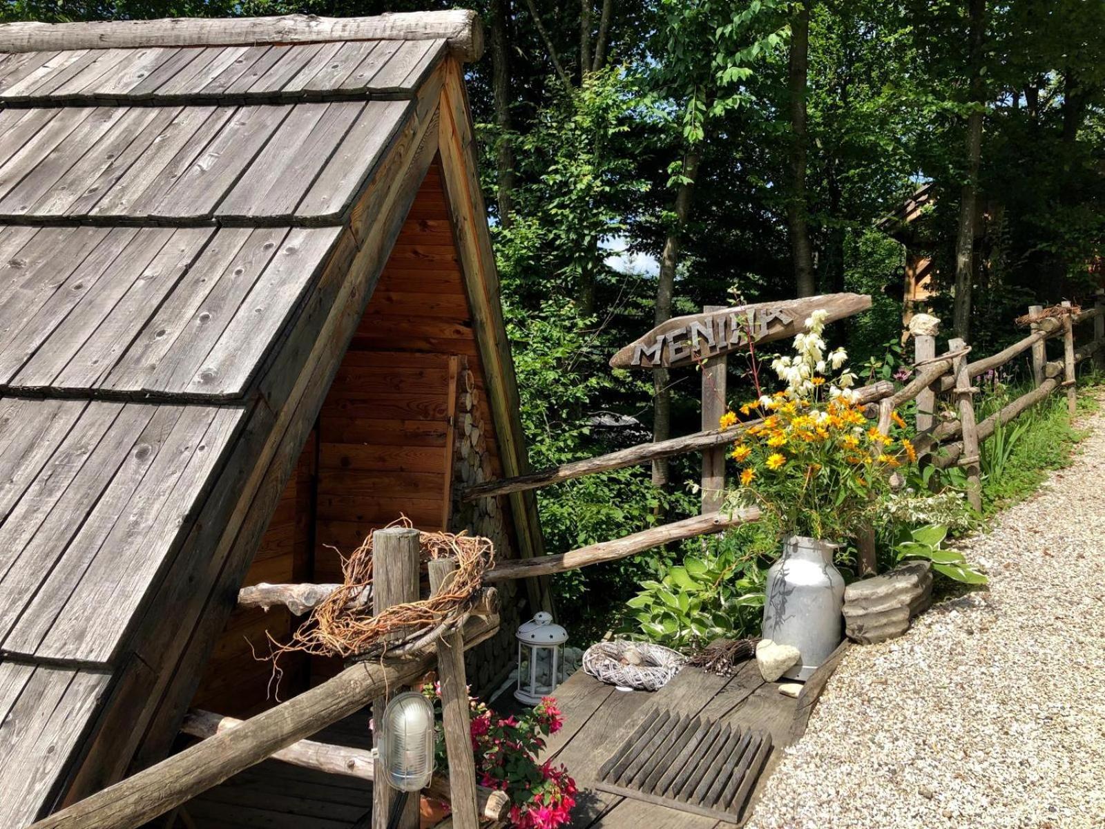 Отель Glamping Savinja Ljubno Экстерьер фото