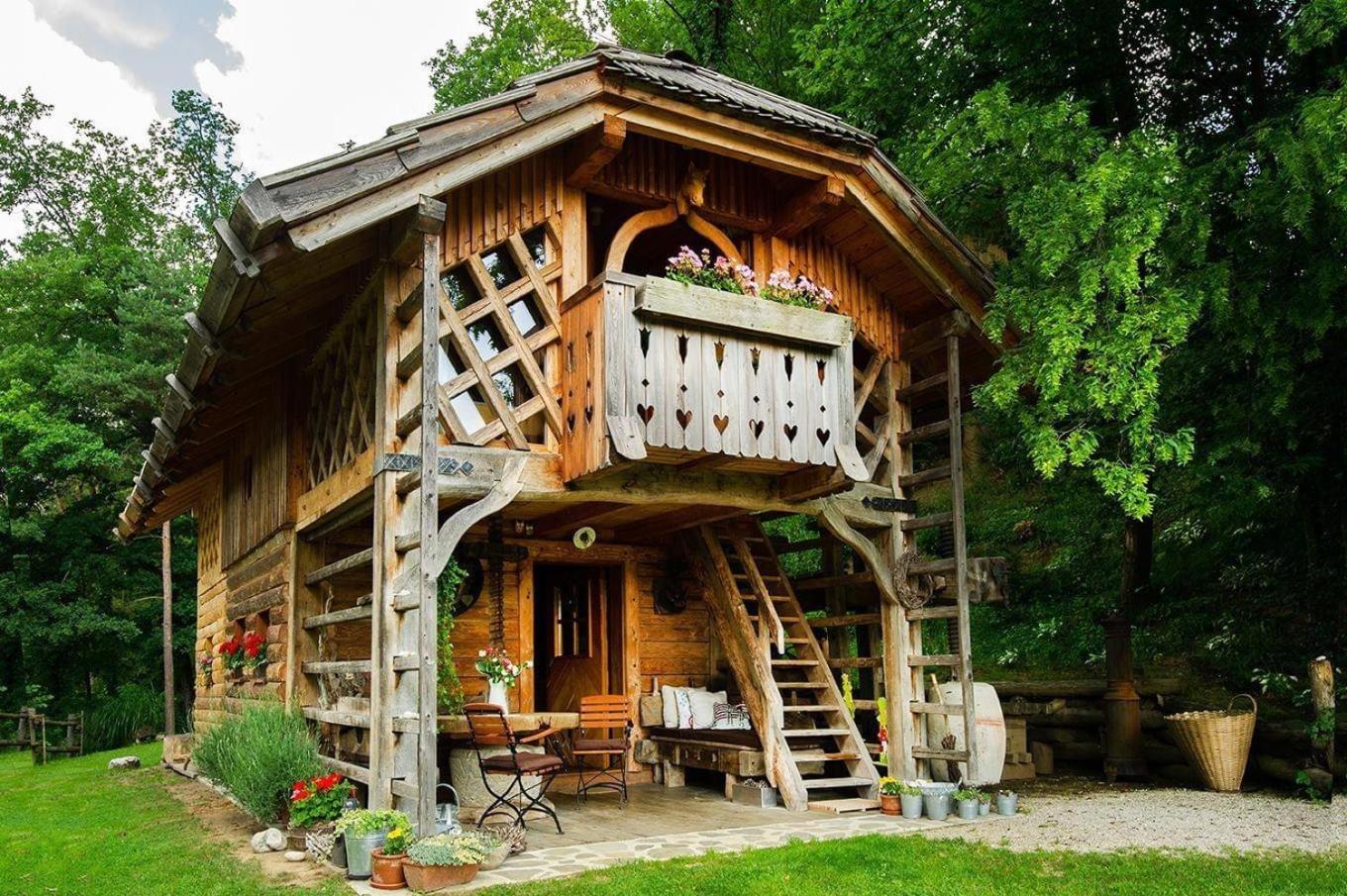 Отель Glamping Savinja Ljubno Экстерьер фото